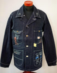 SUGAR CANE (シュガーケーン)　11oz.ブルーデニム・ワークコート　SC15449　"1920's CARTOON WORK COAT"　インディゴデニム・ワンウォッシュ