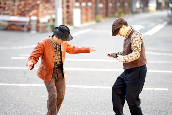 Dapper's (ダッパーズ)　ウール・ワークシャツ　1674　"Plaid Check Woolen Work Shirts"　ベージュチェック