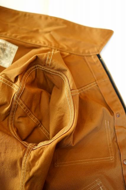 DALEE'S (ダリーズ)　ブラウンダック・ジップジャケット　81B　...30s Denim Zip Jacket　ダック