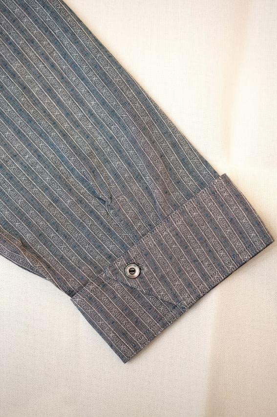 DALEE'S (ダリーズ)　6分袖ワークシャツ　"Raila (レイラ)"　...20s 3/5 SLEEVE　インディゴドギー
