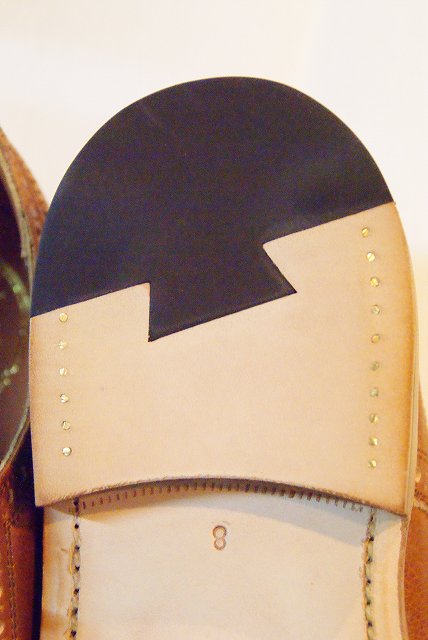 JELADO (ジェラード) "ANTIQUE GARMENTS" × 「RHYTHM FOOTWEAR」　ウィングチップシューズ　JRS-1004　"Harlem"　マスタード