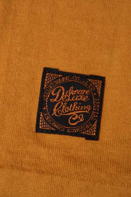 DELUXEWARE (デラックスウエア)　半袖Tシャツ　6009　"MARSH&amp;KENYON"　U.Sイエロー