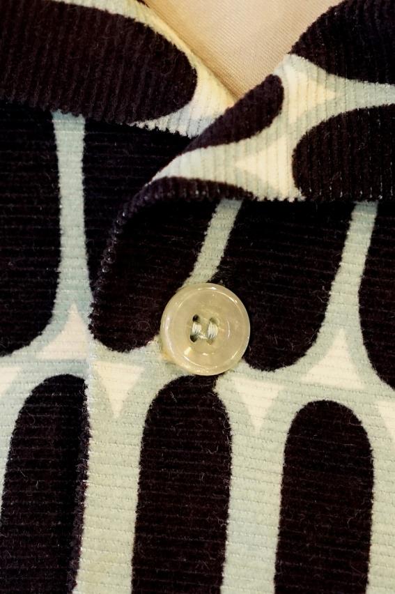 STYLE EYES (スタイルアイズ)　コーデュロイ・スポーツシャツ　SE29170　"ELVIS DOT"　ミントグリーン