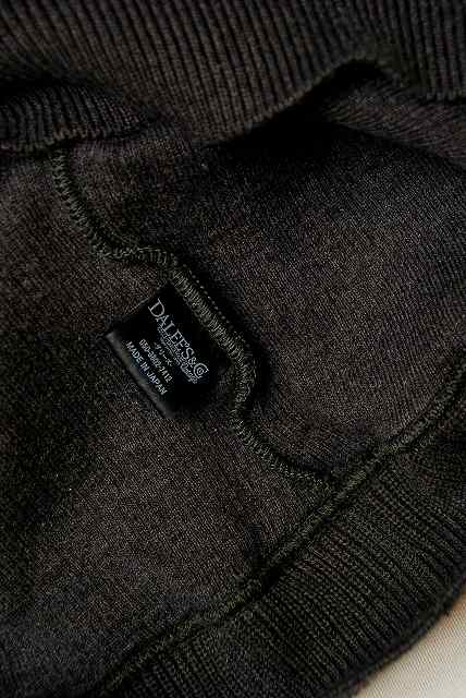 DALEE'S (ダリーズ)　Vネック・コットンニット　"ARMEE KNIT"　...ANTIQUE KNIT　US.ボーダー