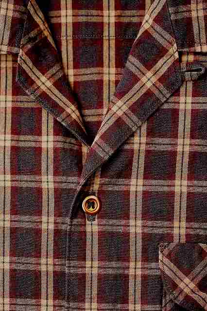 DALEE'S (ダリーズ)　長袖シャツ　"Romani (ロマーニ)"　...30s Boxy line shirt　マドラス