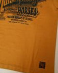 DELUXEWARE (デラックスウエア)　半袖Tシャツ　6009　"MARSH&KENYON"　U.Sイエロー