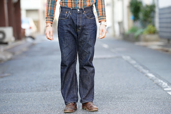 DELUXE WARE (デラックスウエア)　ジーンズ　1953XX　"VINTAGE TAPERED STRAIGHT"　インディゴ・ワンウォッシュ