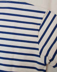 WORKERS (ワーカーズ)　長袖ボーダーTシャツ　"Henley Border Long"　ホワイト×ブルー
