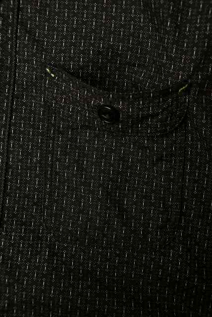 SUGAR CANE (シュガーケーン)×MISTER FREEDOM (ミスターフリーダム)　長袖ワークシャツ　SC27952　"NIXON SHIRT"　ブラック・ワンウォッシュ