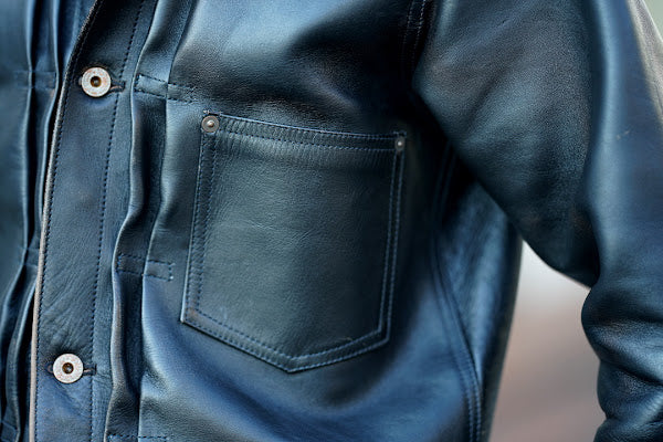 JELADO (ジェラード)　レザージャケット　JP94409　"44 Leather Jacket"　ブラック