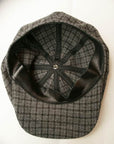 Dapper's (ダッパーズ)　クラシカルキャスケット　1100　"MW Special Casquette"　グレー・プレイド