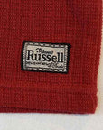DALEE'S (ダリーズ)　6分袖ヘンリーネックTシャツ　"Rail Nit.B (レイルニット.B)"　...RAIL ROAD KNIT　フェルトレッド