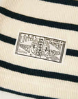 Dapper's (ダッパーズ)　Vヘンリー・タンクトップ　1245　"Classical V-Henley Tank Top"　オフホワイト/ネイビー