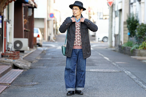 JELADO (ジェラード)　ワークシャツ　JP94112　"Smoker Shirt (スモーカーシャツ)"　インディゴシャンブレー