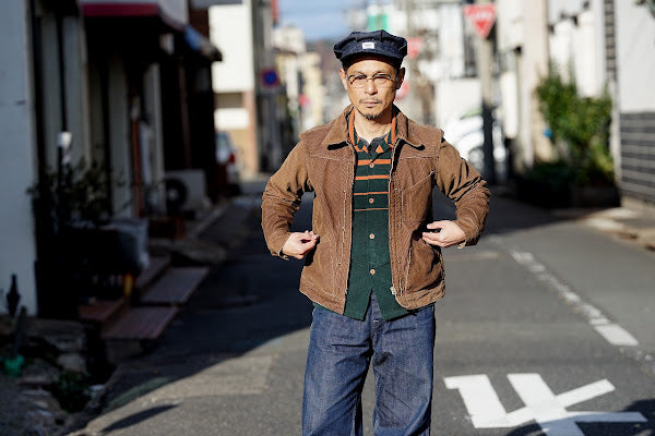 JELADO (ジェラード)　ワークキャップ　JP02647　"Buddy Work Cap"　インディゴデニム