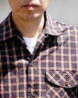 DALEE'S (ダリーズ)　長袖シャツ　"Romani (ロマーニ)"　...30s Boxy line shirt　マドラス
