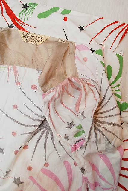 JELADO (ジェラード)　長袖オープンカラーシャツ　SG51102　"Westcoast Shirts (ウエストコーストシャツ)"　花火柄ホワイト