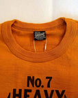 DELUXEWARE (デラックスウエア)　半袖Tシャツ　DXT-2302　"NO.7"　ハニーイエロー