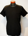 Dapper's (ダッパーズ)　クルーネック・半袖Tシャツ　1561　"Early American Style Crew Neck Tee"　ブラック