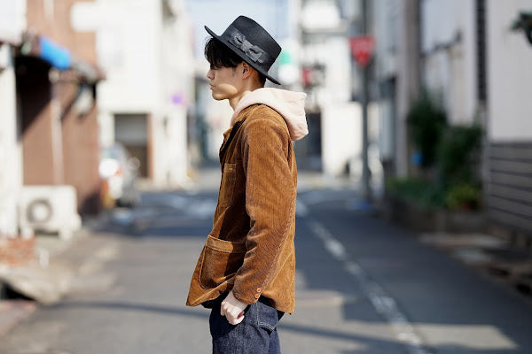 Dapper's (ダッパーズ)　ワークテーラードジャケット　1744　"Classical 3Button Work Tailored Jacket"　キャメル