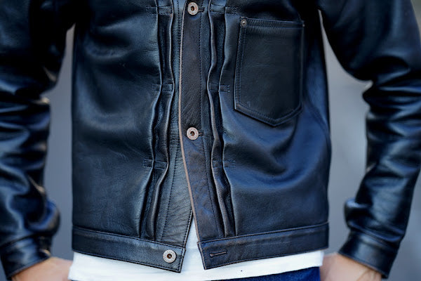 JELADO (ジェラード)　レザージャケット　JP94409　"44 Leather Jacket"　ブラック