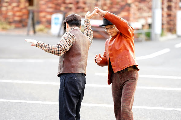 Dapper's (ダッパーズ)　ウール・ワークシャツ　1674　"Plaid Check Woolen Work Shirts"　ベージュチェック