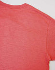 WARE HOUSE (ウエアハウス)　ヘンリーネック・Tシャツ　4601　フェードレッド