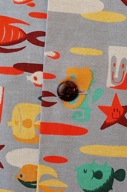 SUN SURF (サンサーフ)　半袖オープンシャツ　SS39099　"UNDER THE SEA" by MOOKIE　グレー