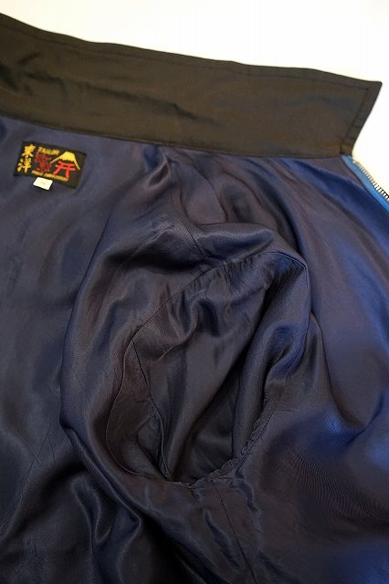 TAILOR TOYO (テーラー東洋)　コットンレーヨン・ベトナムジャケット　TT15395　"VIETNAM MAP (AGING MODEL)"　ブラック