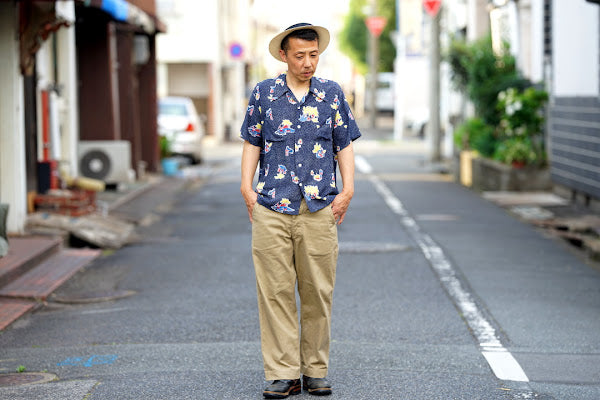 Dapper's (ダッパーズ)　パナマハット　1323　"EL SOMBRERO W-Name Panama Hat"　ナチュラル