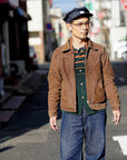 STYLE EYES (スタイルアイズ)　コーデュロイ・スポーツシャツ　SE29383　"STRIPE"　グリーン