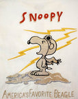 TAILOR TOYO (テーラー東洋) × PEANUTS (ピーナッツ)　スカTシャツ　TT79217　"SNOOPY"　ホワイト
