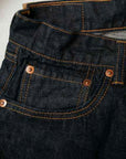 TCB (ティーシービー)　ジーンズ　"Pre-shrunk jeans (type 505)"　インディゴ・ワンウォッシュ
