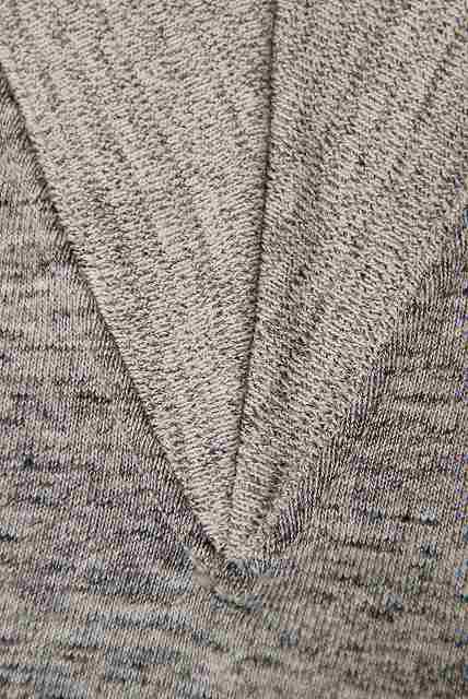 DALEE'S (ダリーズ)　Vネック・スウェット　"Antique.SW (アンティークスウェット)"　...10s Antique Sweat Shirt　ラフ杢グレー