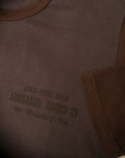 DELUXEWARE (デラックスウエア)　7分袖Tシャツ　URES-03　"GOLD RUSH"　ネイビー