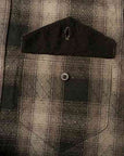 DALEE'S (ダリーズ)　フランネルシャツ　"Amond (アモンド)"　...20s ENBROID SHIRT　IM.ブラック