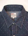 JELADO (ジェラード)　長袖ウエスタンシャツ　JP71104　"Round up shirt (ラウンドアップシャツ)"　オールドネイビー