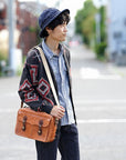 UES (ウエス)　追撚トリプルステッチシャツ　502401　シャンブレー