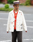 SUGAR CANE (シュガーケーン)　9oz.ツイル・ワークコート　SC15506　"1920's CARTOON WORK COAT"　ナチュラル・ワンウォッシュ