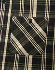 DELUXEWARE (デラックスウエア)　ネルシャツ　HV-32　"BLACK CHECK"　ブラック