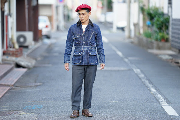 ADJUSTABLE COSTUME (アジャスタブルコスチューム)　キャスケット　AC-097　"20's Style Casquette"　ワイン