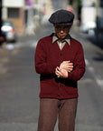 Dapper's (ダッパーズ)　ハイバックトラウザース　1600　"Classical Narrow Trousers Type Hi-Back"　ブリック/ブラック・クラシックチェック