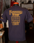 DELUXEWARE (デラックスウエア)　半袖Tシャツ　6001　"KEMPSHALL"　D.パープル