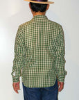 JELADO (ジェラード)　長袖ワークシャツ　JP51104　"Railroader Shirts (レイルローダーシャツ)"　グリーン