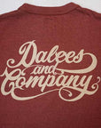 DALEE'S (ダリーズ)　半袖Tシャツ　AD22T-D　"DALEE'S"　ギュールズピンク