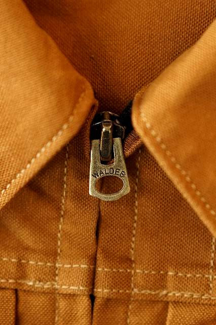 DALEE'S (ダリーズ)　ブラウンダック・ジップジャケット　81B　...30s Denim Zip Jacket　ダック