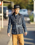 Dapper's (ダッパーズ)　クラシカルワイドブリムハット　1221　"Classic Rabbit Fur Hat"　ブラック