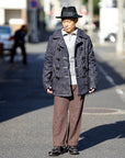 Dapper's (ダッパーズ)　ハイバックトラウザース　1600　"Classical Narrow Trousers Type Hi-Back"　ブリック/ブラック・クラシックチェック