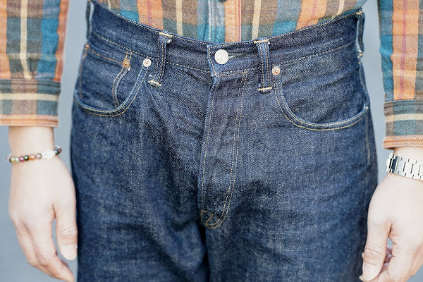 DELUXE WARE (デラックスウエア)　ジーンズ　1953XX　"VINTAGE TAPERED STRAIGHT"　インディゴ・ワンウォッシュ