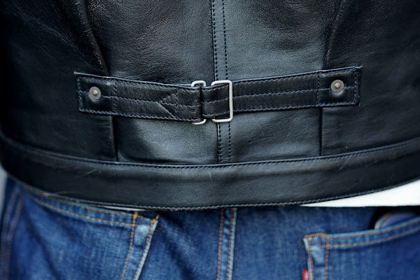 JELADO (ジェラード)　レザージャケット　JP94409　"44 Leather Jacket"　ブラック